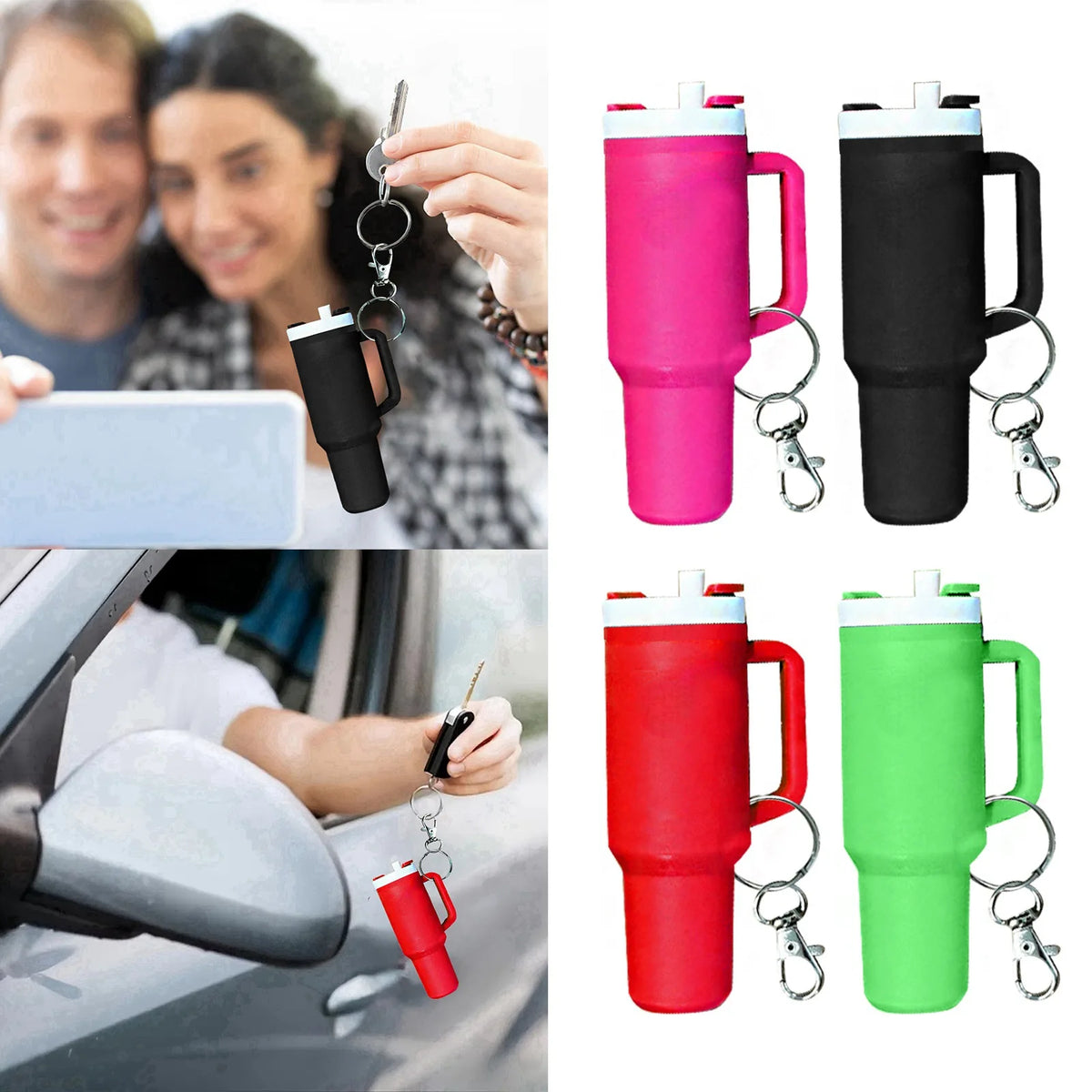 Cute Mini Cup Keychain