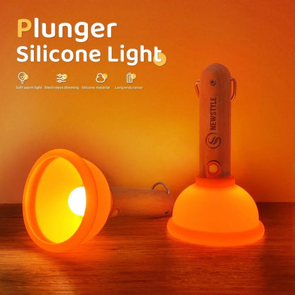 Usb Rechargeable Plunger Night Light