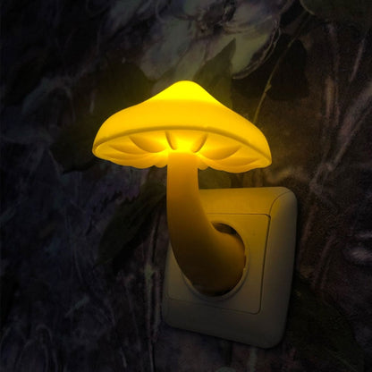Mushroom Wall Socket Led Light