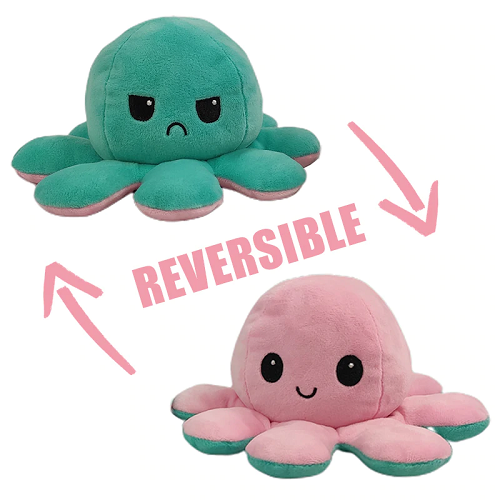 Reversible Octo-Plushie