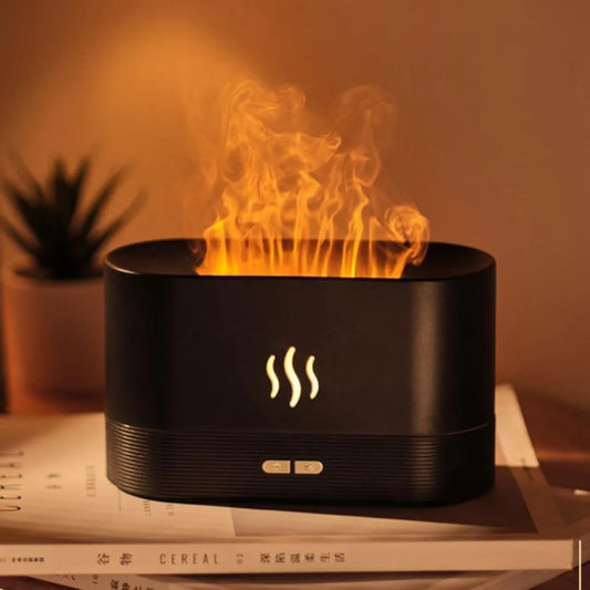 HumidiFire Aromatherapy Flam Ultrasonic Diffuser
