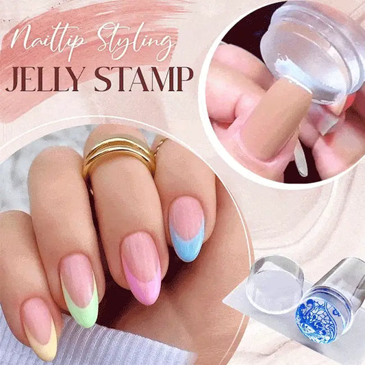 Nailtip Styling Nail Art Jelly Stamp