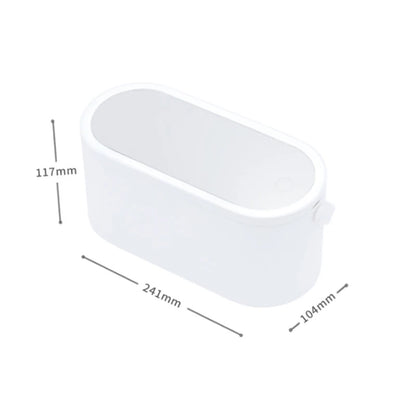 Travel Portable Makeup Organizer Box With LED