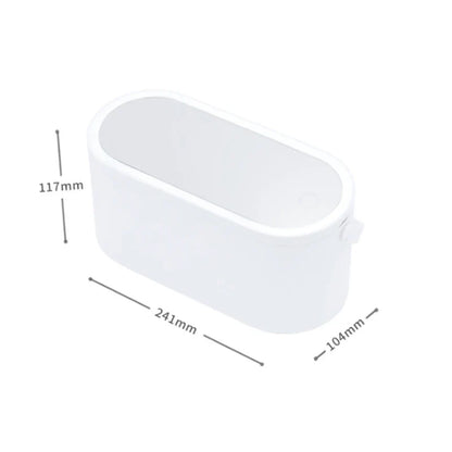 Asey - Travel Portable Makeup Organizer Box With LED