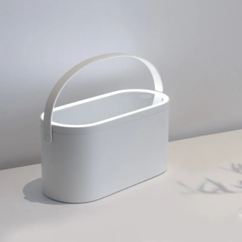 Asey - Travel Portable Makeup Organizer Box With LED