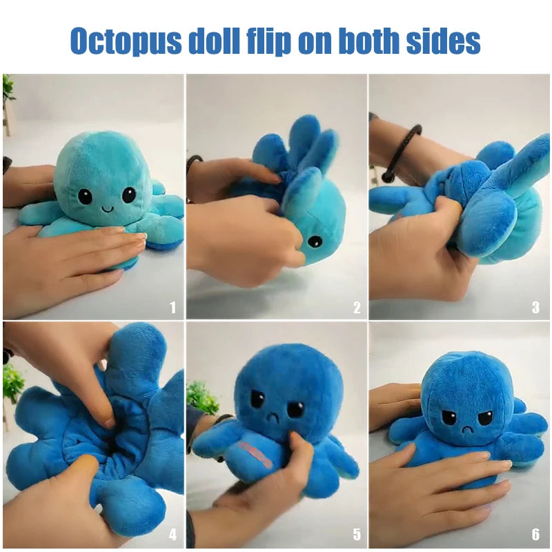 Reversible Octo-Plushie