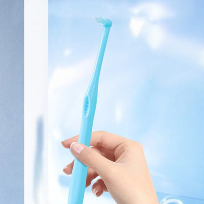 Small Head Single-Beam Soft Teeth Cleaning Toothbrush Orthodontic Interdental Brush Soft Hair Implant Adult Oral Care Tools