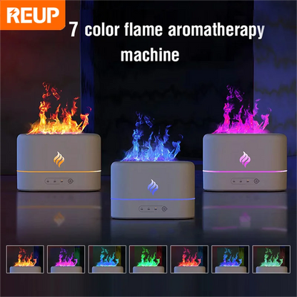 HumidiFire Aromatherapy Flam Ultrasonic Diffuser