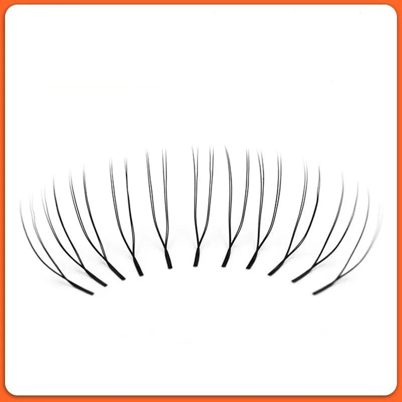 MARIA U Shape YY Lashes Faux Mink M Curl Eyelashes Natural Soft Brazilian YY Cilios Lashes Extension