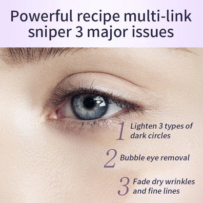 O'CHEAL Anti Wrinkle Anti Dark Circle Eye Cream Roller Massager Moisturizing Eye Bags Anti Aging Hyaluronic Acid