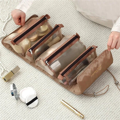 4pcs In 1 Portable Cosmetic Travel Bag
