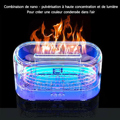 HumidiFire Aromatherapy Flam Ultrasonic Diffuser