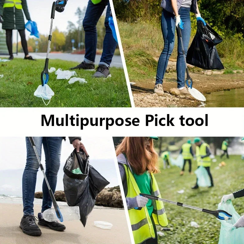 Foldable Grabber With 360 Swivel Clip