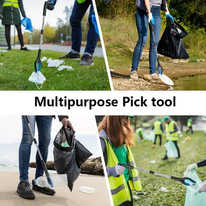 Foldable Grabber With 360 Swivel Clip