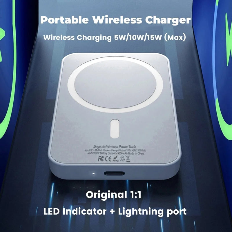 Ultra-thin Magnetic Wireless Power Bank