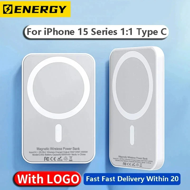 Ultra-thin Magnetic Wireless Power Bank