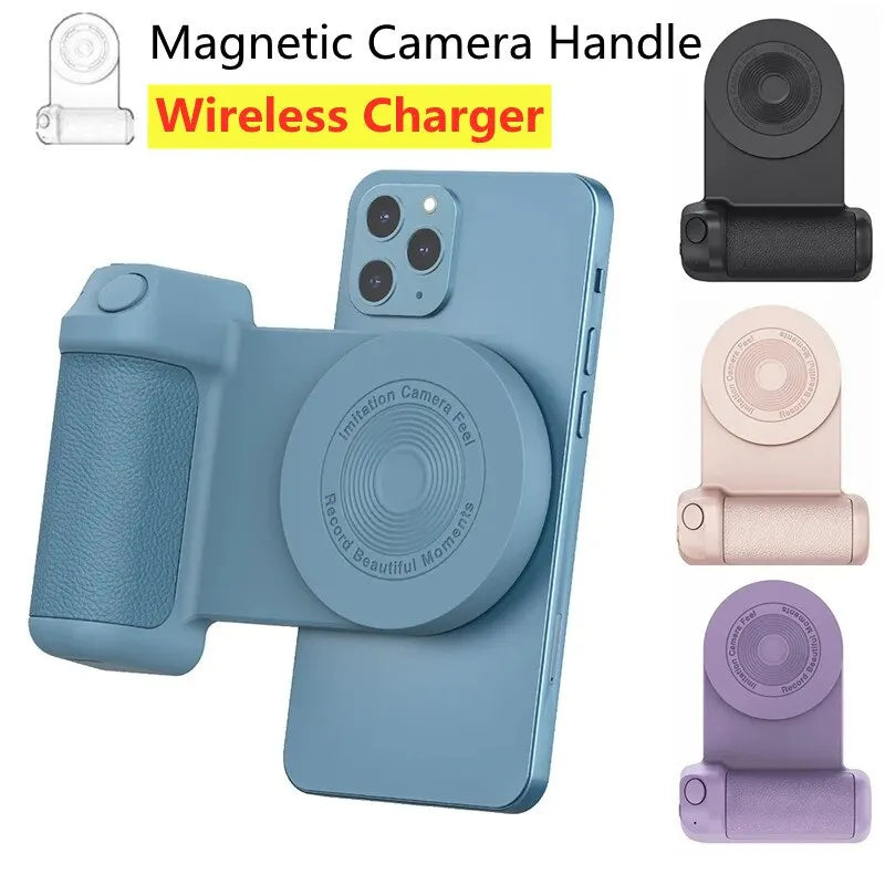 Magnetic Camera Handle Bluetooth Bracket