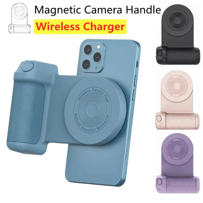 Magnetic Camera Handle Bluetooth Bracket