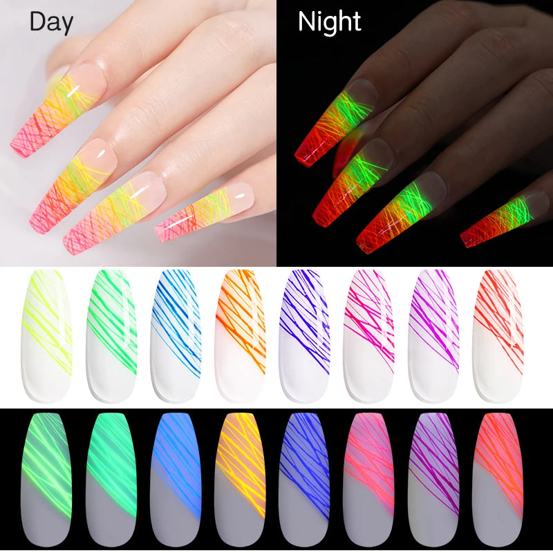 3D Spider Nail Gel Set