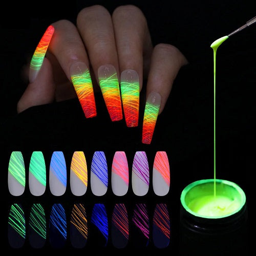 3D Spider Nail Gel Set